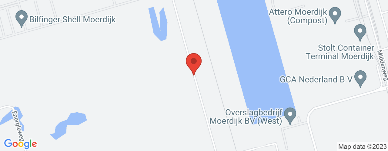 Google Maps afbeelding van de locatie van het incident. De locatie "51.6777706,4.5740337" is aangegeven met een rode marker.