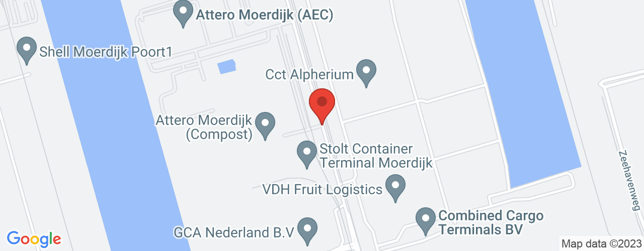 Google Maps afbeelding van de locatie van het incident. De locatie "51.680431,4.5864593" is aangegeven met een rode marker.