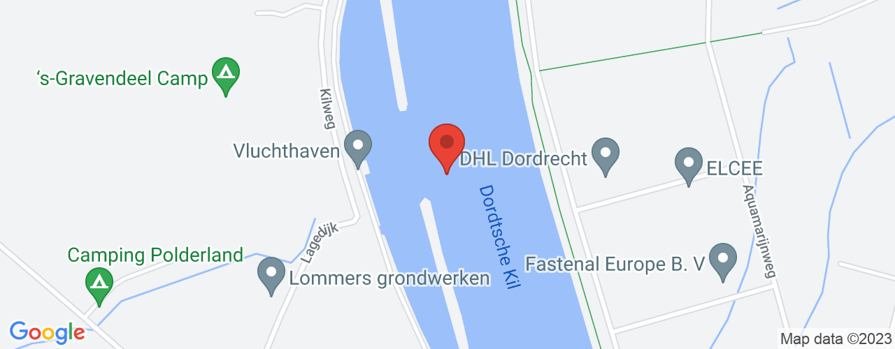 Google Maps afbeelding van de locatie van het incident. De locatie "51.75856079120546,4.626600044982911" is aangegeven met een rode marker.
