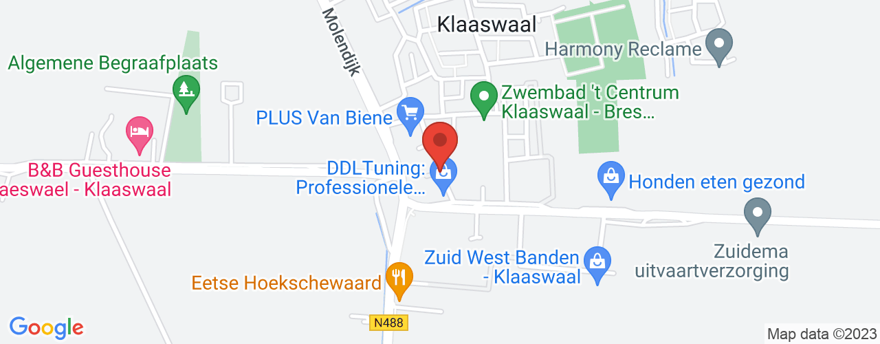 Google Maps afbeelding van de locatie van het incident. De locatie "51.7687616,4.445437399999999" is aangegeven met een rode marker.