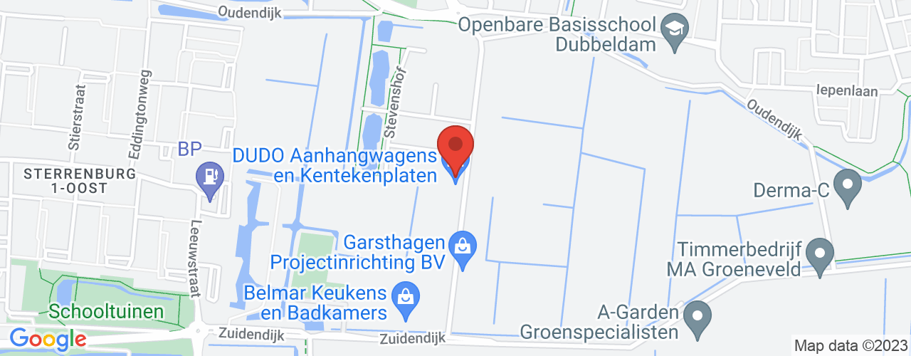 Google Maps afbeelding van de locatie van het incident. De locatie "51.7870688,4.6924926" is aangegeven met een rode marker.