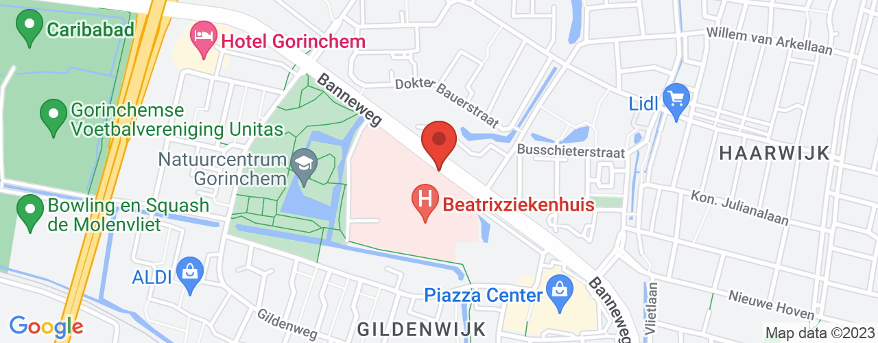 Google Maps afbeelding van de locatie van het incident. De locatie "51.83967610000001,4.9578774" is aangegeven met een rode marker.