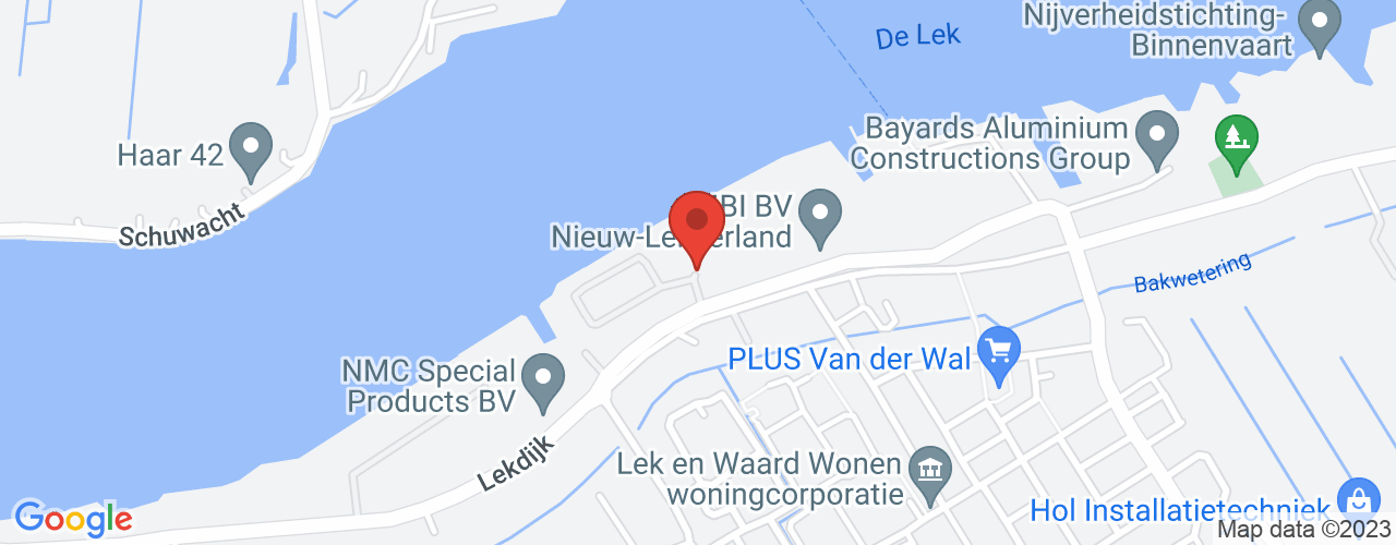 Google Maps afbeelding van de locatie van het incident. De locatie "51.8910734,4.682388899999999" is aangegeven met een rode marker.