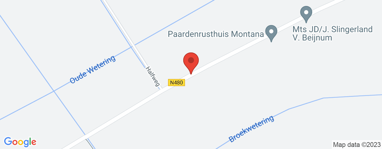 Google Maps afbeelding van de locatie van het incident. De locatie "51.9007304,4.7778173" is aangegeven met een rode marker.