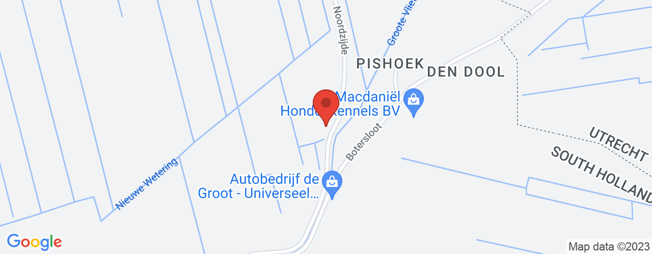 Google Maps afbeelding van de locatie van het incident. De locatie "51.91059809999999,4.9561666" is aangegeven met een rode marker.