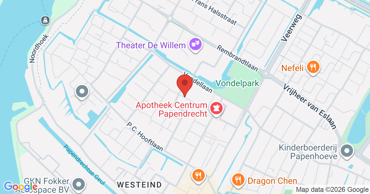 Brand in Papendrecht op zolder Jan Luykenstraat