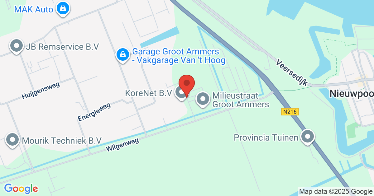 Grote brand bij bedrijf aan de Transportweg in Groot-Ammers